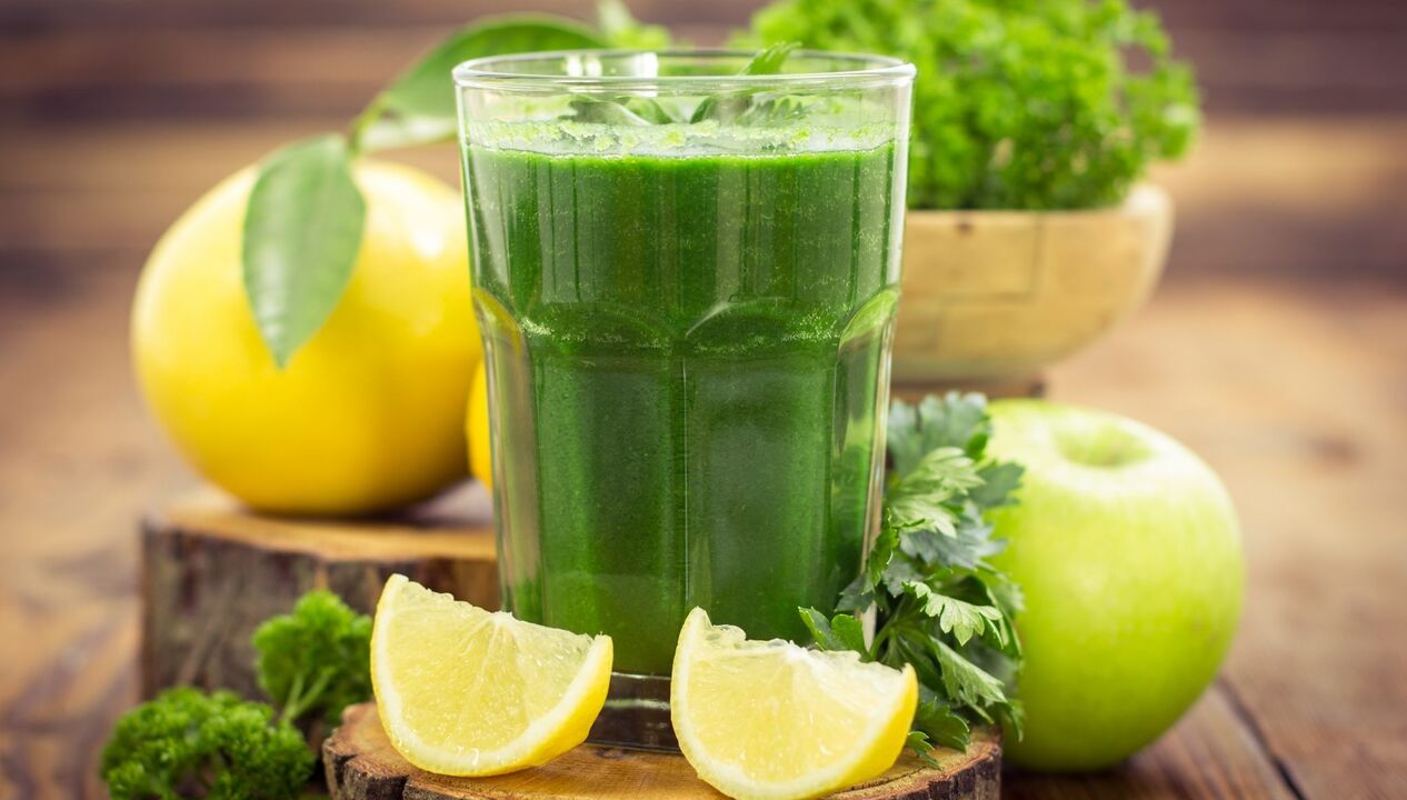Smooth with parsley to increase potency