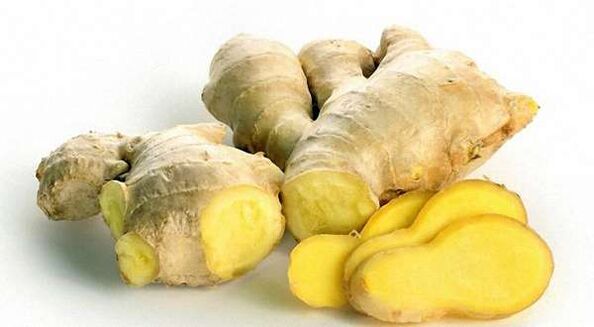 Ginger, containing a complex of vitamins, removes erectile dysfunction